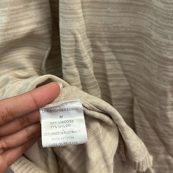 CHRISTOPHER ESBER RUCHED DISCONNECT CAMI KNIT DRESS - Picture 16 of 16